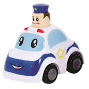 Police Press and Go Toy Vehicles