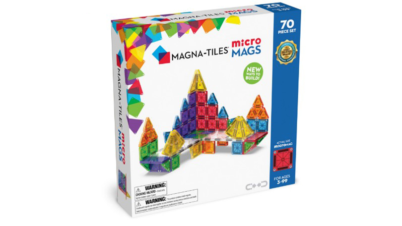 Magna-Tiles® MicroMAGS 70-Piece Deluxe Set